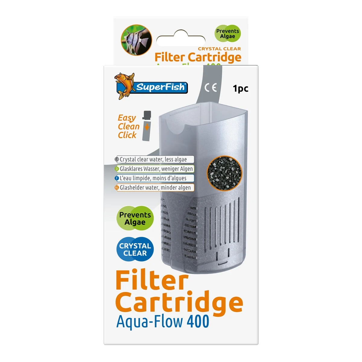 SuperFish  Aquaflow 400 Crystal Clear Cartridge 1X - Superfish afbeelding