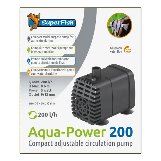 SuperFish  Aquapower 200 L/H - Superfish