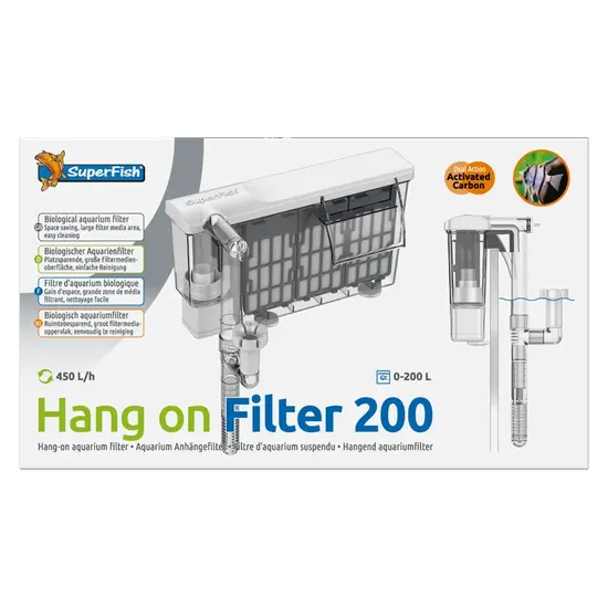 SuperFish  Hang On Filter 200 - Superfish