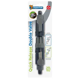 Dubbelkraan Snelkoppeling 12/16MM - Superfish