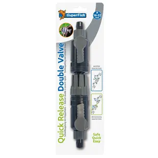 Dubbelkraan Snelkoppeling 16/22MM - Superfish
