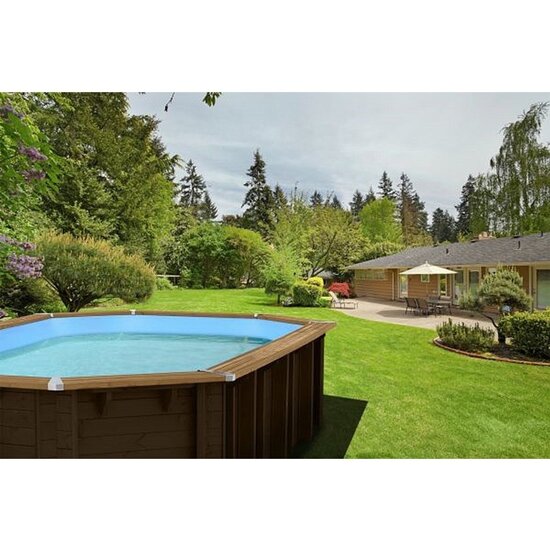 Interline  Zwembad Bali ovaal 8,40x4,90/1,36m - Deluxe pakket - Interline