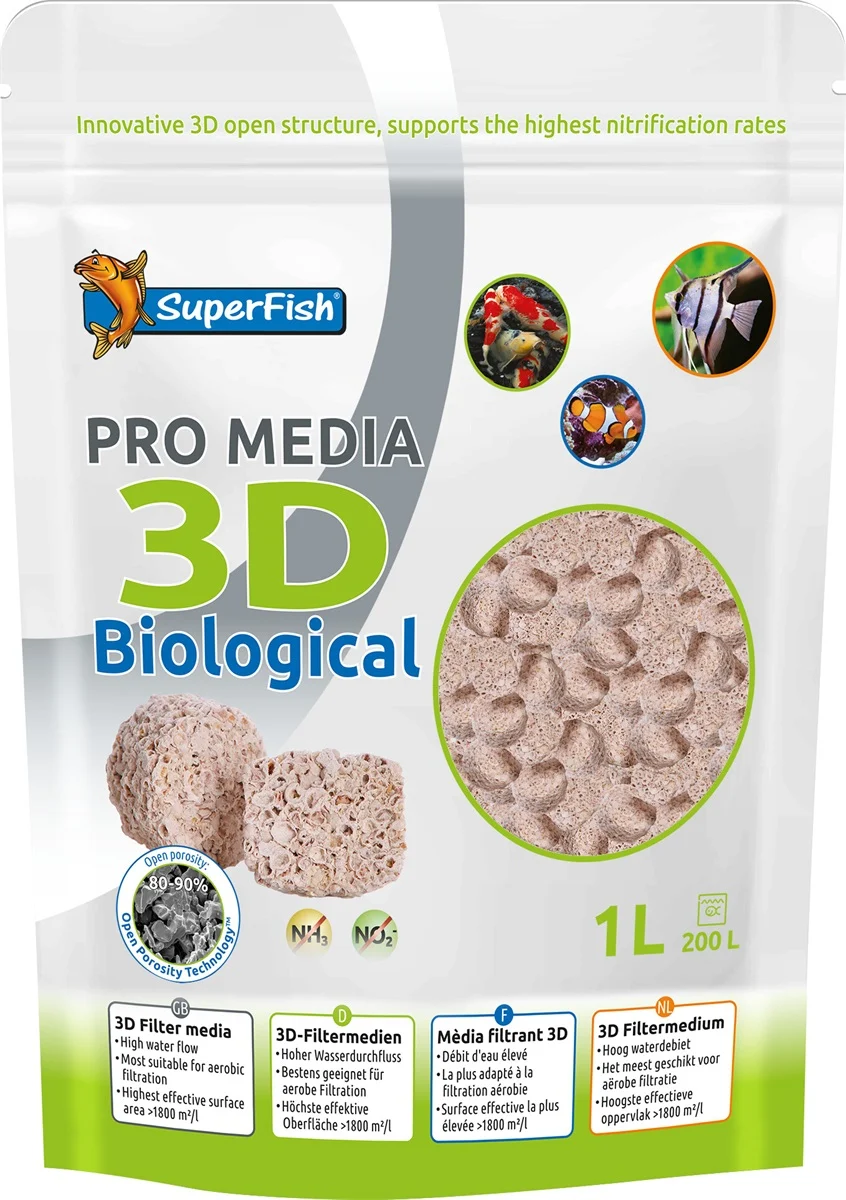 SuperFish  Pro Media 3D 1000ML - Superfish afbeelding