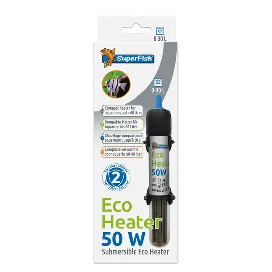 SuperFish  Eco Heater 50W 20-50L (17CM) - Superfish