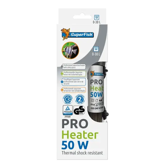 SuperFish  Pro Heater 50W 20-50L (17CM) - Superfish