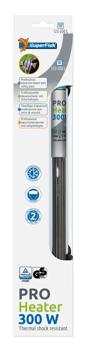 SuperFish  Pro Heater 300W 125-300L (35 CM) - Superfish afbeelding