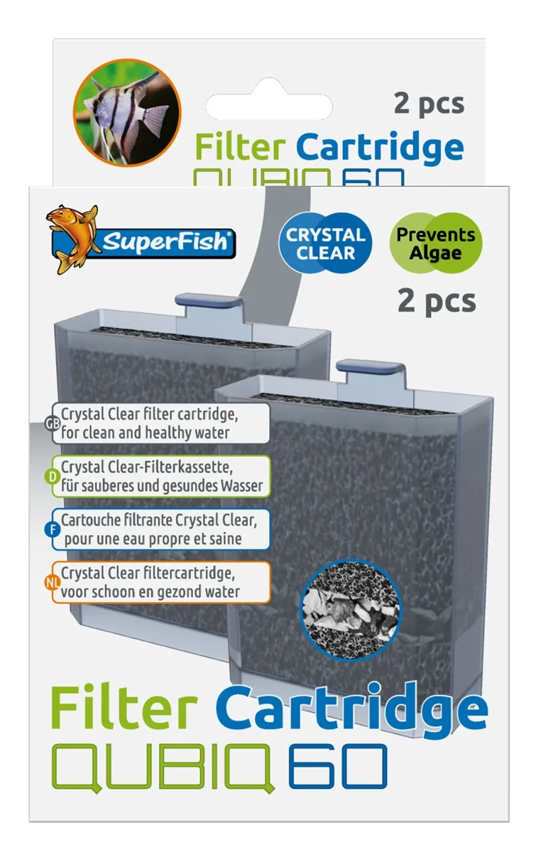 SuperFish  Qubiq 60 cartridge 2x - Superfish afbeelding