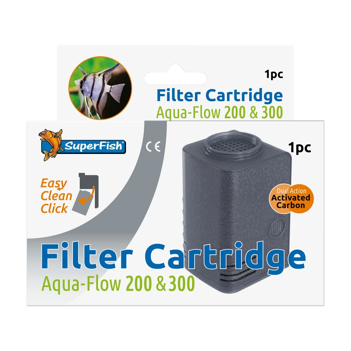 SuperFish  Aquaflow 200/300 easy click cartridge 1x - Superfish afbeelding