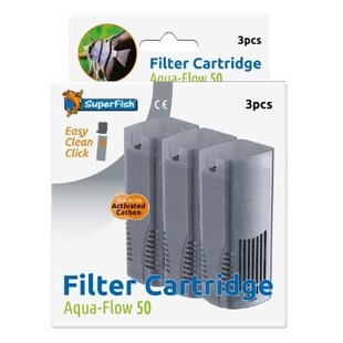 Aquaflow 50 easy click cartridge 3x - Superfish