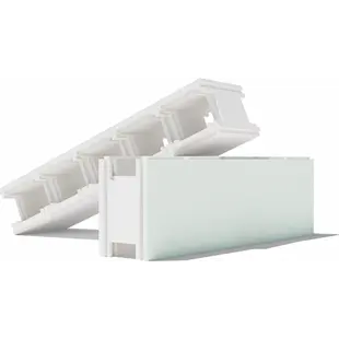 Polystyreen zwembadblok High density - 125 x 25 x 30 cm - W'eau