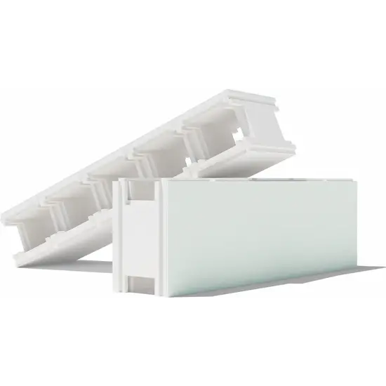 W'eau Polystyreen zwembadblok High density - 125 x 25 x 30 cm - W'eau