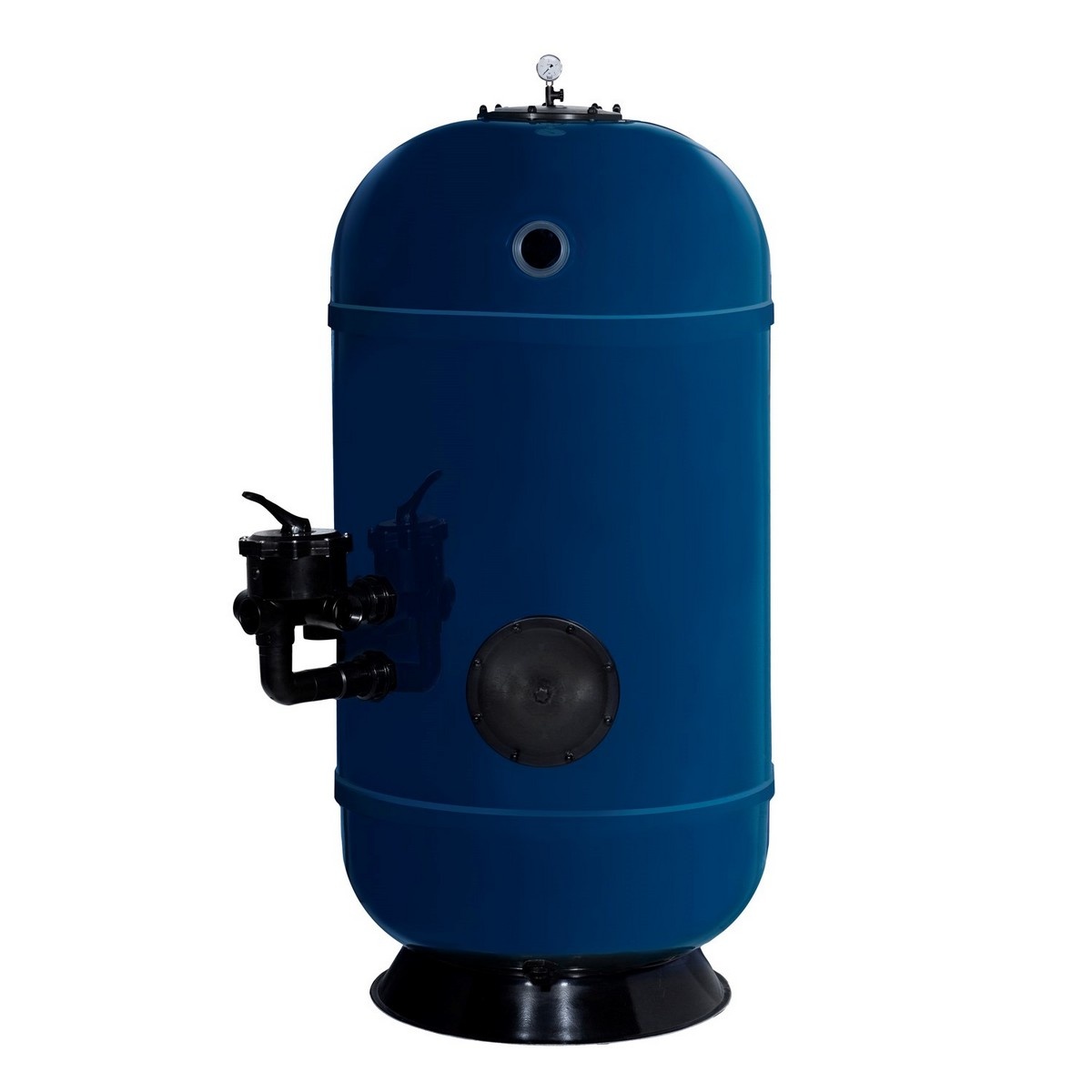 HRS Barent 750 | glasvezel versterkt zandfilter | met kijkglas | SIDE | Ø 750 mm - HRS