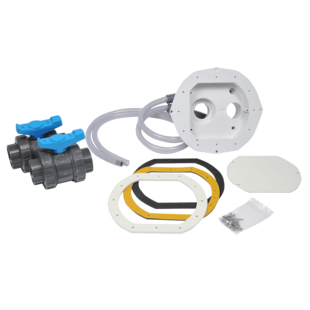 Inbouwhuis set | Ø 63/75 | prefab/liner / houten / RVS - HRS