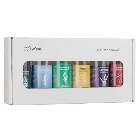 W'eau spa geurenpakket - 6 x 100 ml - W'eau