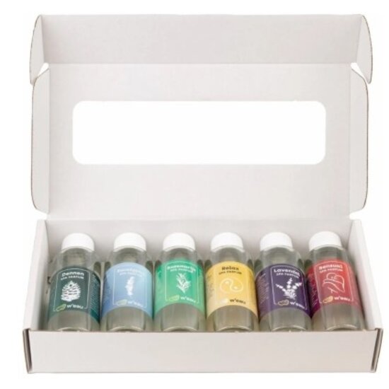 W'eau spa geurenpakket - 6 x 100 ml - W'eau