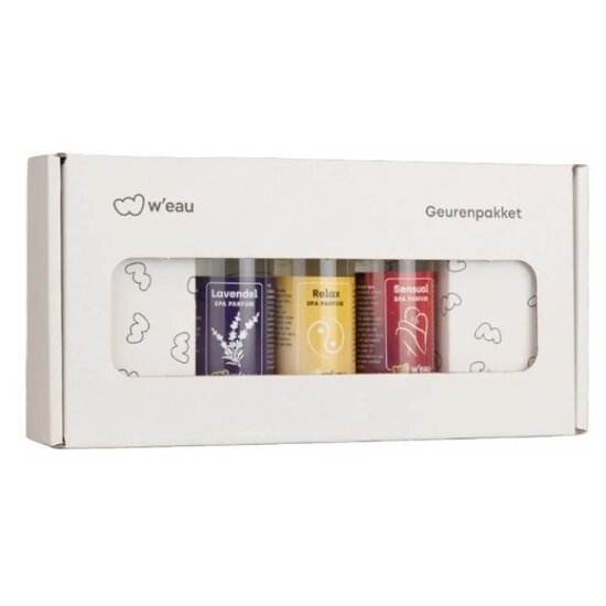 W'eau Spa geurenpakket ontspanning  3 x 100 ml - W'eau Spa geurenpakket ontspanning  3 x 100 ml - W'eau
