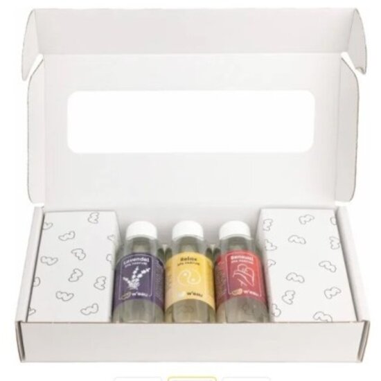 W'eau Spa geurenpakket ontspanning  3 x 100 ml - W'eau Spa geurenpakket ontspanning  3 x 100 ml - W'eau
