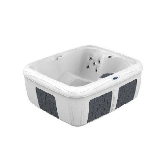 Interline  Spa Stonehenge EZL White Diamond/Grey Brick