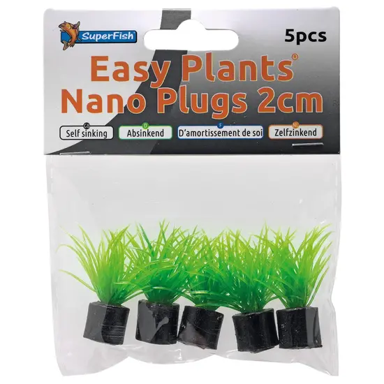 SuperFish  SF EASY PLANTS NANO PLUG 2 CM 5 ST