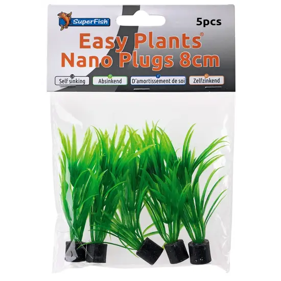 SuperFish  SF EASY PLANTS NANO PLUG 8 CM 5 ST