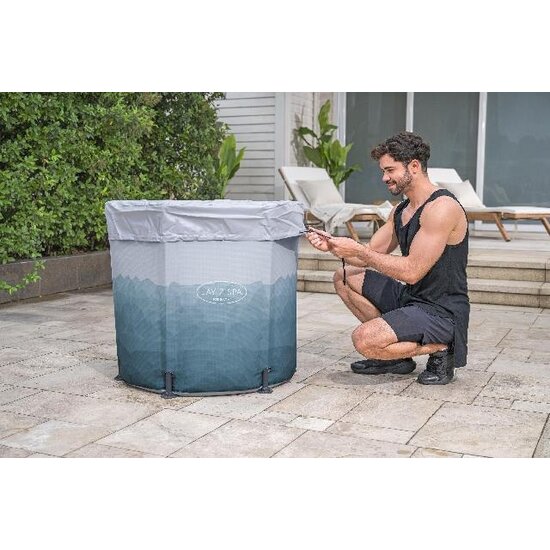 Lay-Z Lay-Z-spa ijsbad frame glacial dip pod rond 90