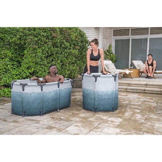 Bestway Lay-Z-spa ijsbad frame glacial dip pod rond 90