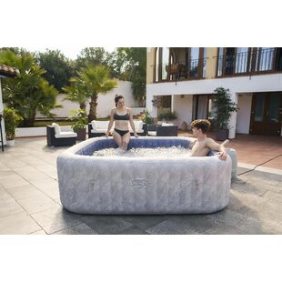 Lay-Z-Spa San Francisco HydroJet Pro 7 – 5-7 Persoons Grijs - Bestway