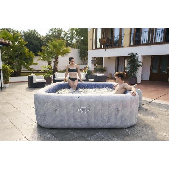 Bestway Lay-Z-Spa San Francisco HydroJet Pro 7 – 5-7 Persoons Grijs - Bestway