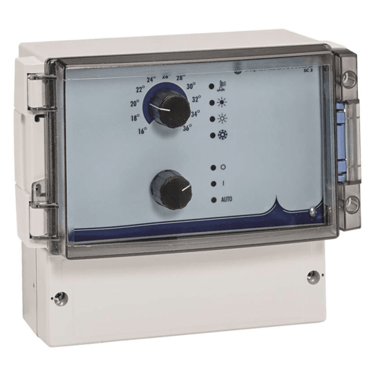 HRS Aquacontrol Solarcontrol SC3 besturing - HRS