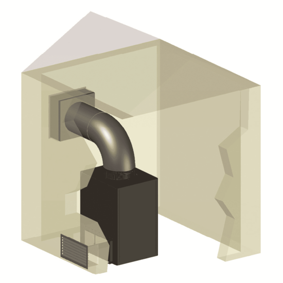 Polytropic Polytropic variabele warmtepomp | Indoor-Inverter XM | 18,20 ~ 15,40 kW | 380 V - HRS