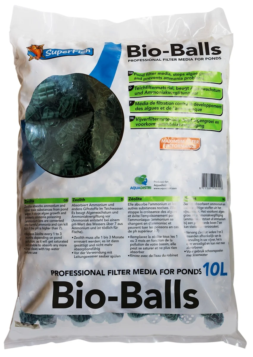 SuperFish  FILTER BIOBALL ZAK 10 L - superfish afbeelding
