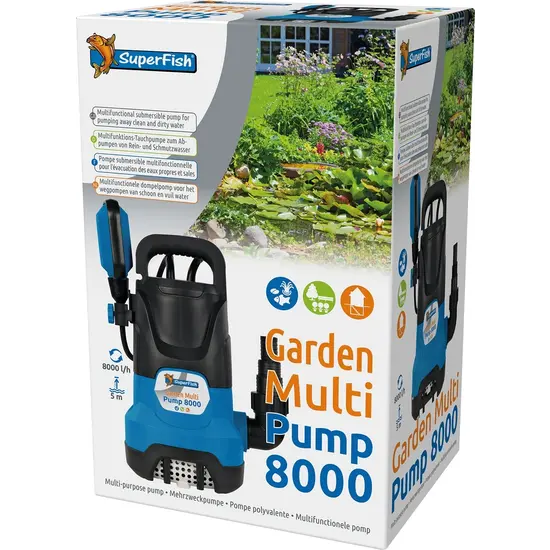 SuperFish   GARDEN MULTI POMP 8000 - superfish