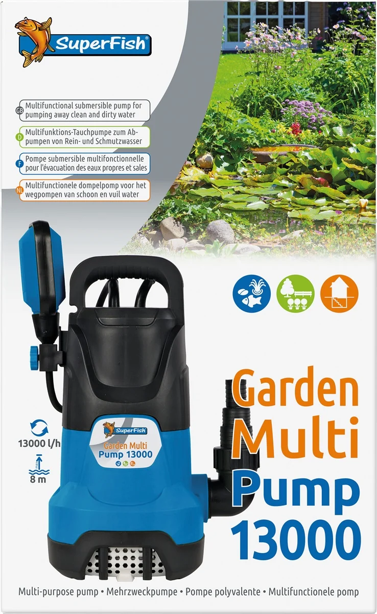SuperFish  GARDEN MULTI POMP 13000 - Superfish afbeelding