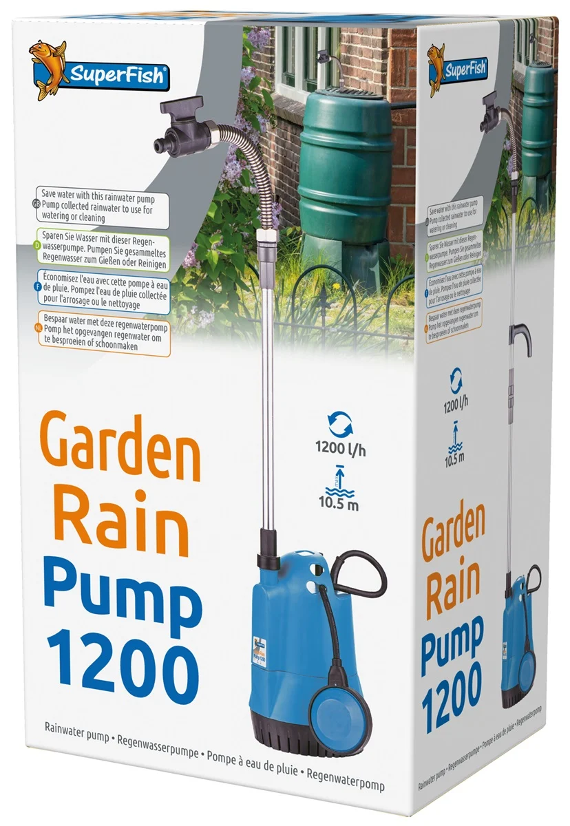 SuperFish  GARDEN RAIN POMP 1200 - superfish afbeelding