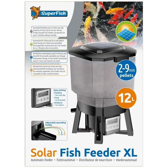 SuperFish   SOLAR FISH FEEDER XL - Superfish