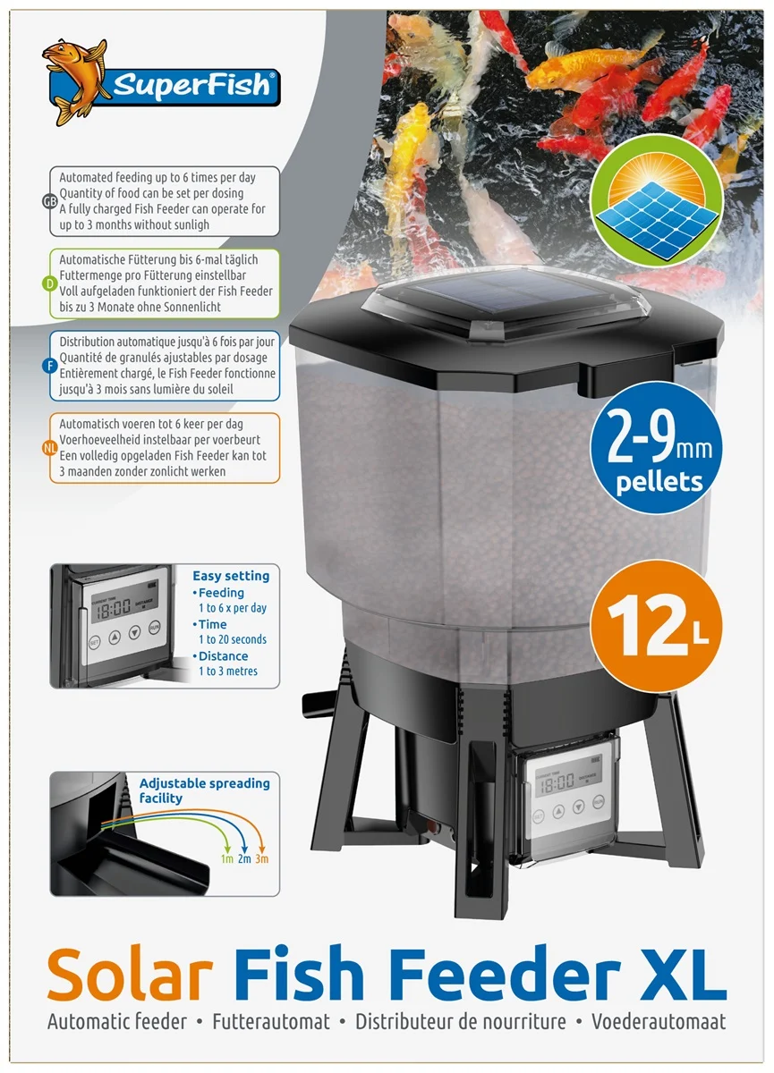 SuperFish  SOLAR FISH FEEDER XL - Superfish afbeelding