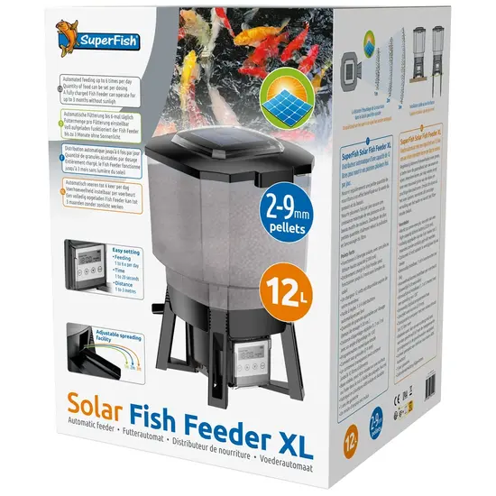 SuperFish   SOLAR FISH FEEDER XL - Superfish