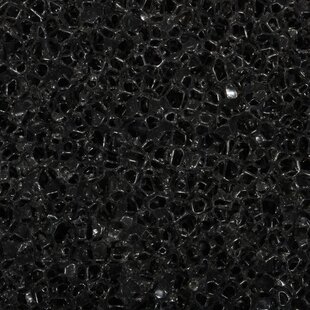 Geschikt voor filterschuim 75x50x3 middel zwart - PPI 20