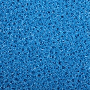 Geschikt voor filterschuim 75x50x2 middel blauw - PPI 20