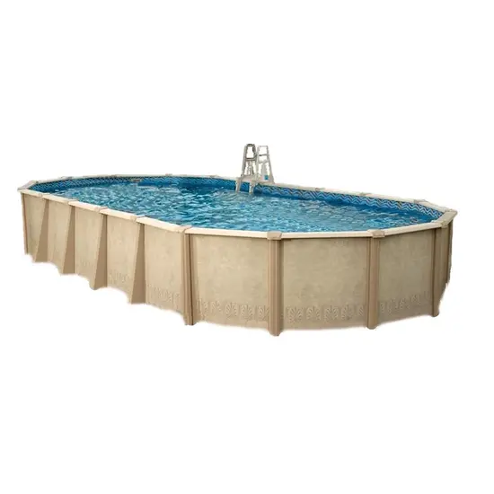 Interline  Zwembad Century ovaal 12,50x6,40m Basis Pakket - Interline