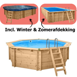 Zwembad Java rond 4,40m Premium Pakket - Interline