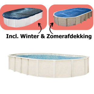 Century ovaal 7,30x3,60m Premium Pakket