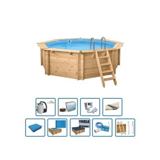 Interline  Interline Bali rond 4,40m/1,36m - Premium pakket