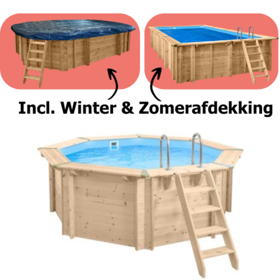 Interline  Zwembad Interline Bali rond 3,55m/1,16m - Premium pakket