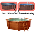 Interline  Zwembad Sumatra rond 5,30m/1,38m - Premium pakket - Interline