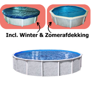 Zwembad Diana rond 5,50m Premium pakket - Interline