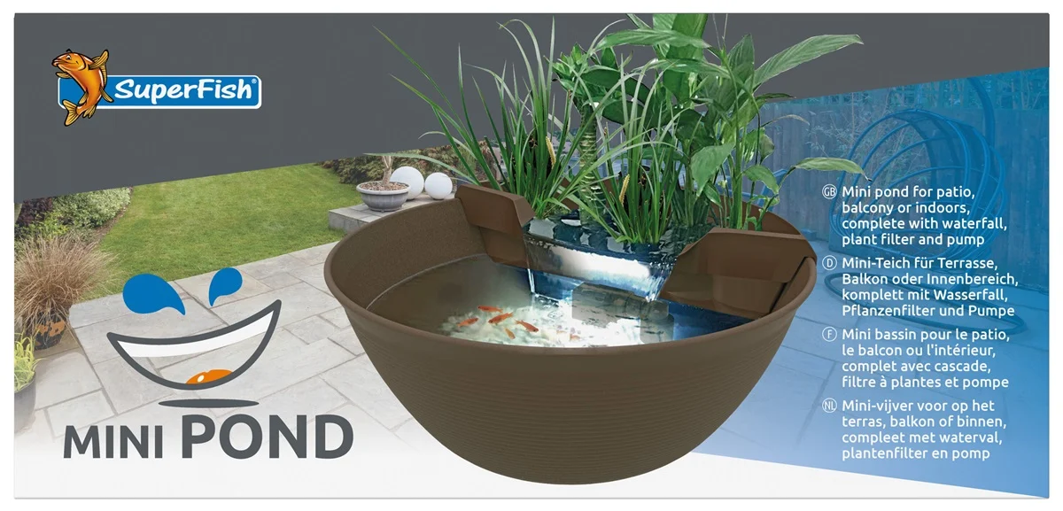 SuperFish  Mini pond bruin - SuperFish afbeelding