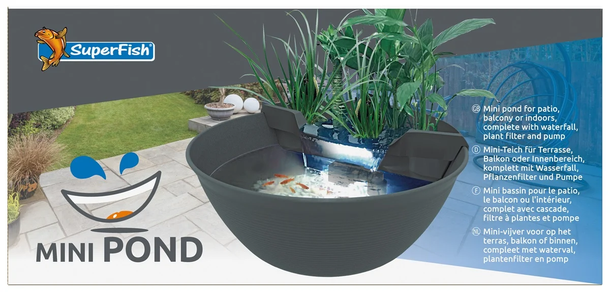 SuperFish  Mini pond grijs - SuperFish afbeelding