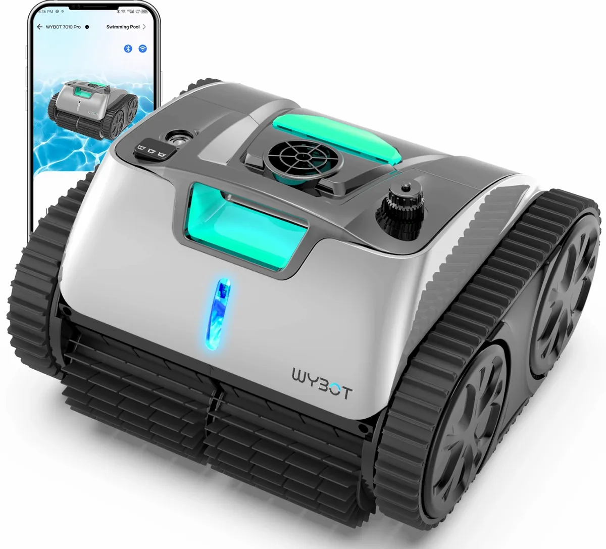 W'eau Wybot C1 Pro zwembadrobot afbeelding