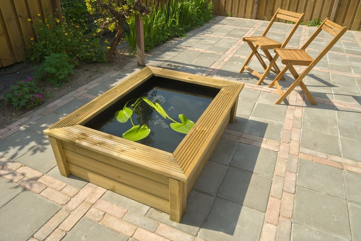 Ubbink Quadro wood II - houten FSC frame voor Quadro 6 - Ubbink afbeelding